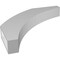 Ekena Millwork 4-in. W x 28-in. D x 28-in. H Thorton Architectural Grade PVC Knee Brace BRCP04X28X28THR - alternate 3